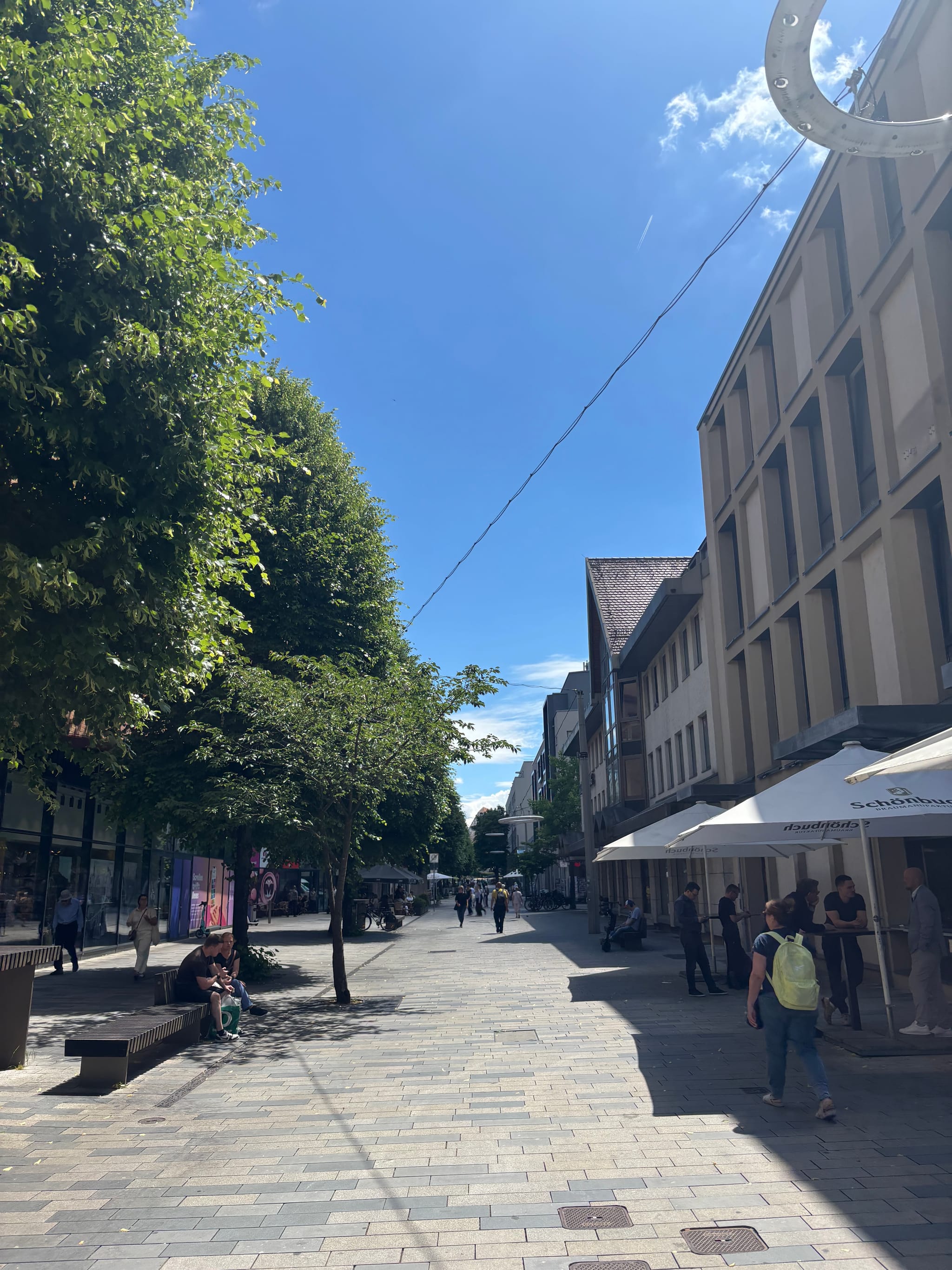 Sommer in der Stadt: Schöne Aussichten in Böblingen.