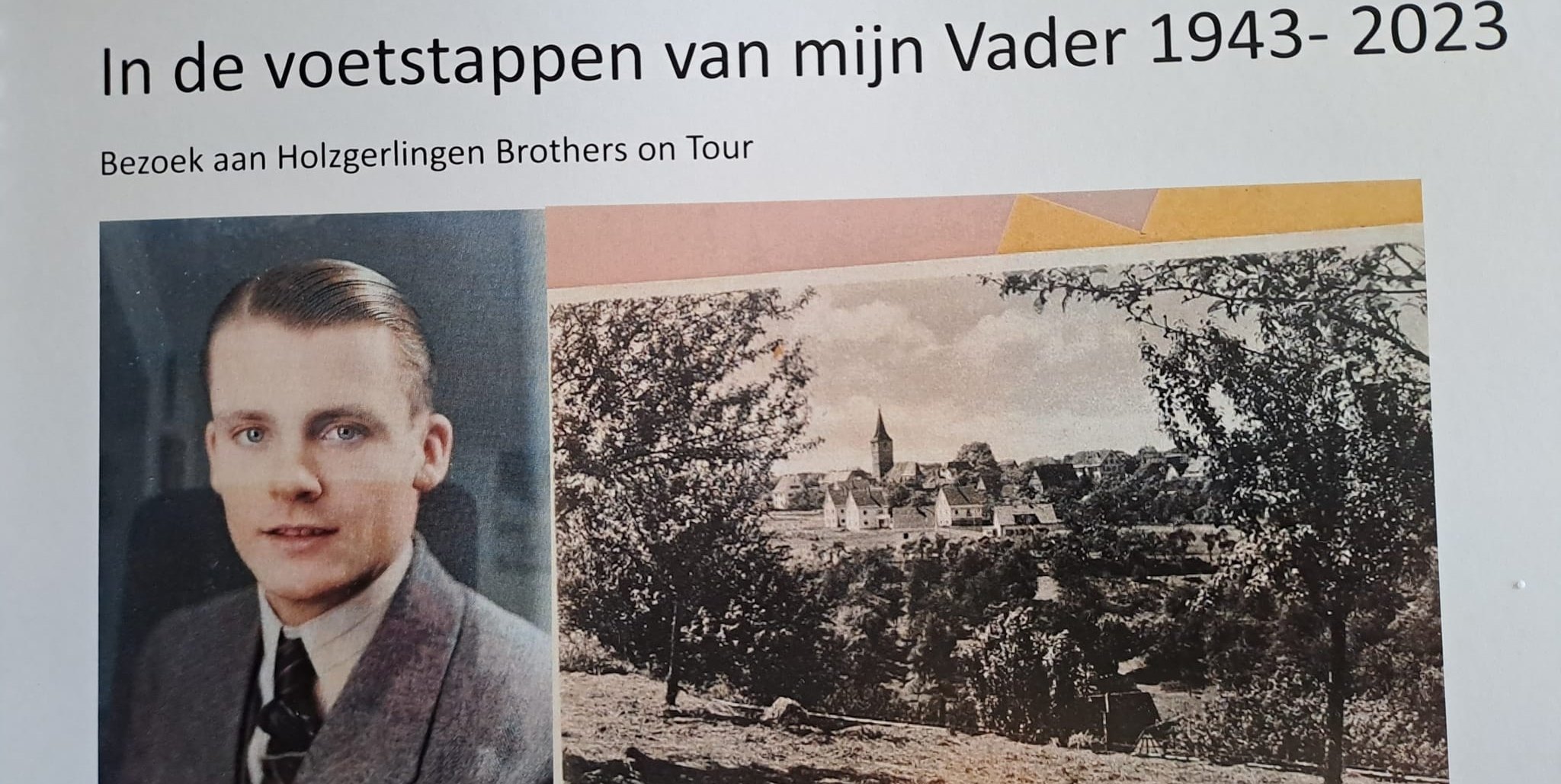 In einem Fotoalbum haben Tom, Jan und Chris Wilmer Erinnerungen an ihren Vater zusammengetragen.