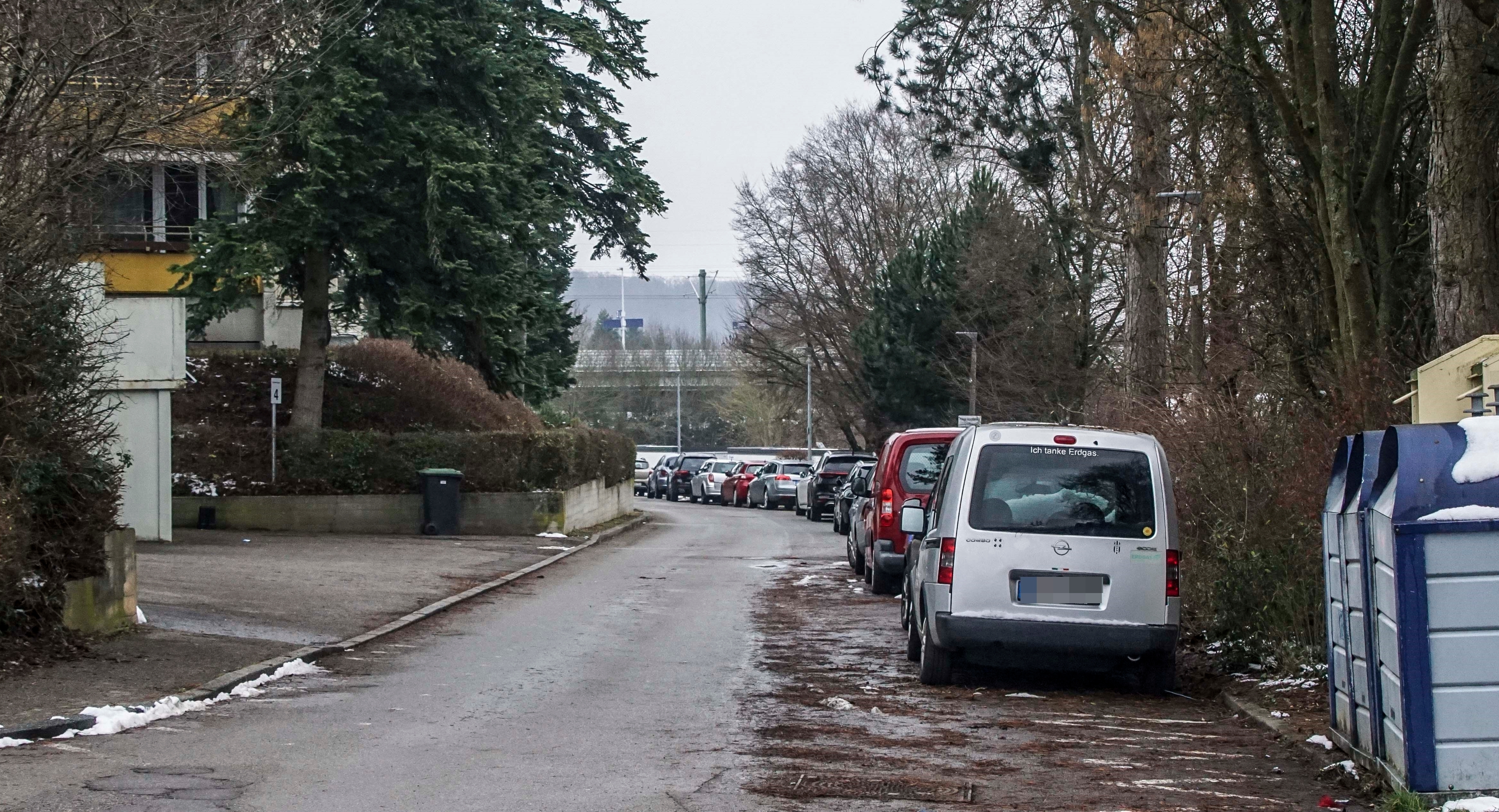 Parken im Kleinen Egart in Maichingen.         Bild: Dettenmeyer