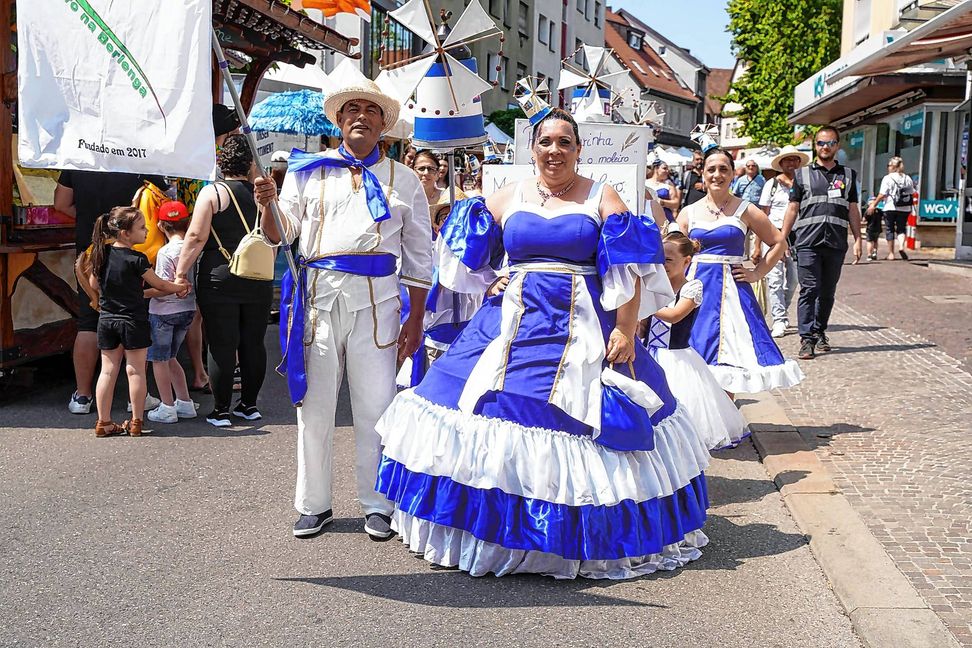 Viele Kulturen - ein Fest. So lautet das Motto des Internationalen Straßenfests 2024.