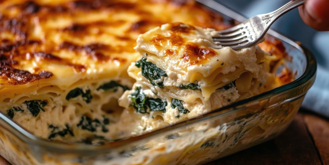 Wer auf Fleisch verzichten will, greift zur Spinatlasagne.