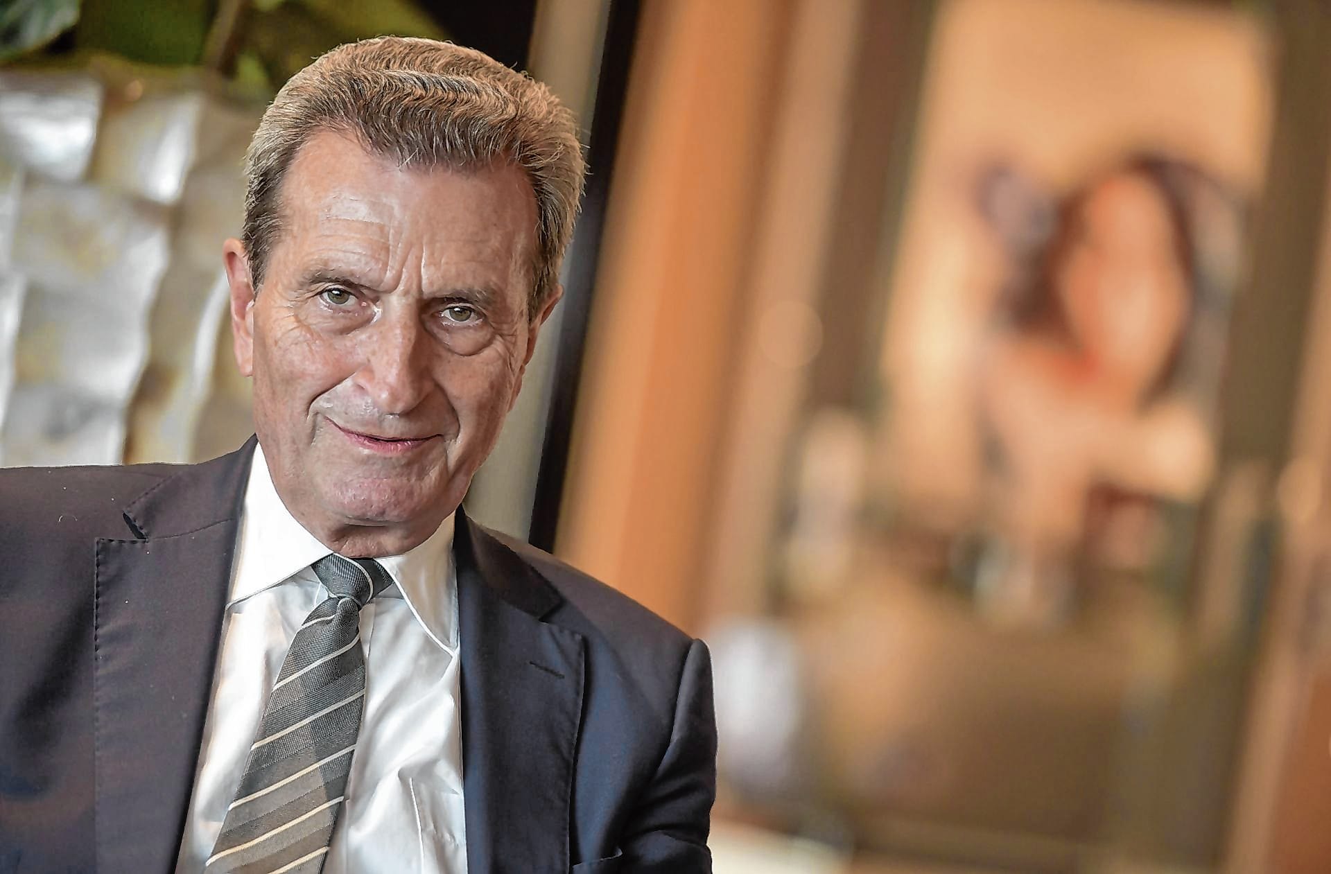 Günther Oettinger referierte in Renninger zur "Agenda Europas für die nächsten Jahre".