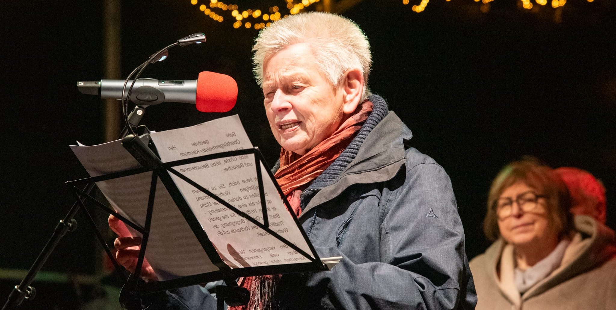 Brigitte Stegmaier und ihr Team haben zum letzten Mal den Weihnachtsmarkt organisiert.