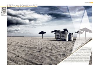 Diese Doppelseite aus dem Magazin „Erleben“ mit einem Foto von Stephan Schuchardt wurde beim European Newspaper Award prämiert.