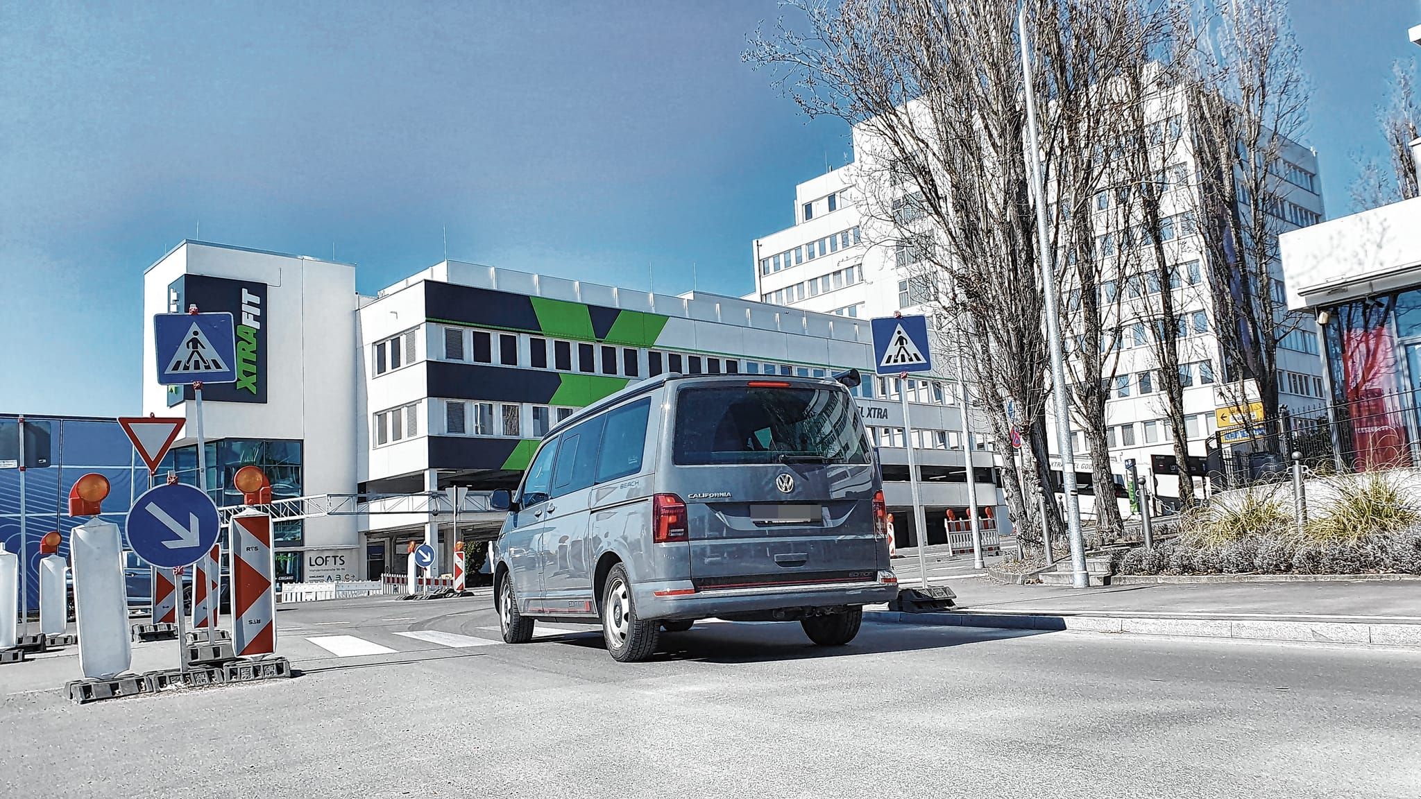 Die Zufahrt zum Parkhaus Loft wird von der Schwertstraße aus weiterhin möglich sein.