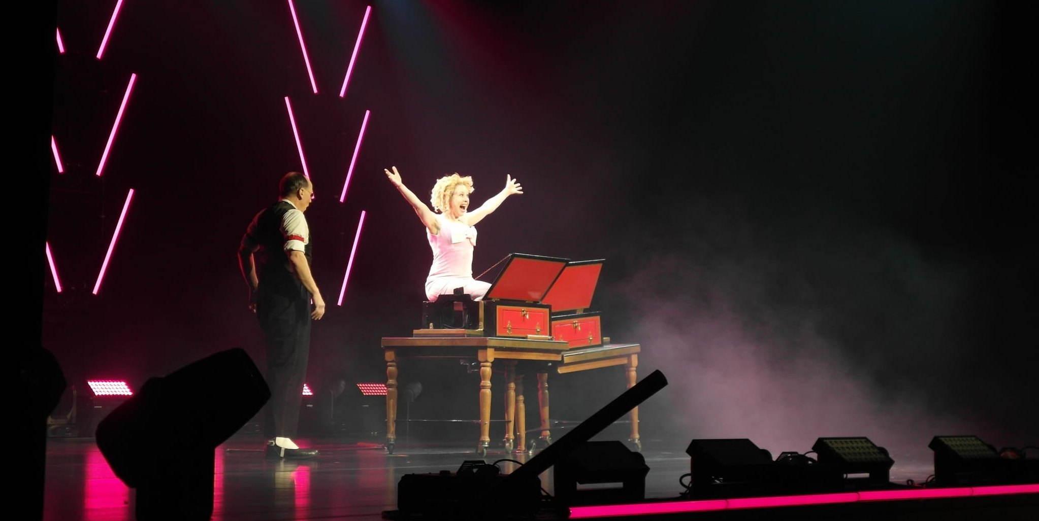 Zaubercomedy mit Scott & Muriel beim Fesival der Illusionen.