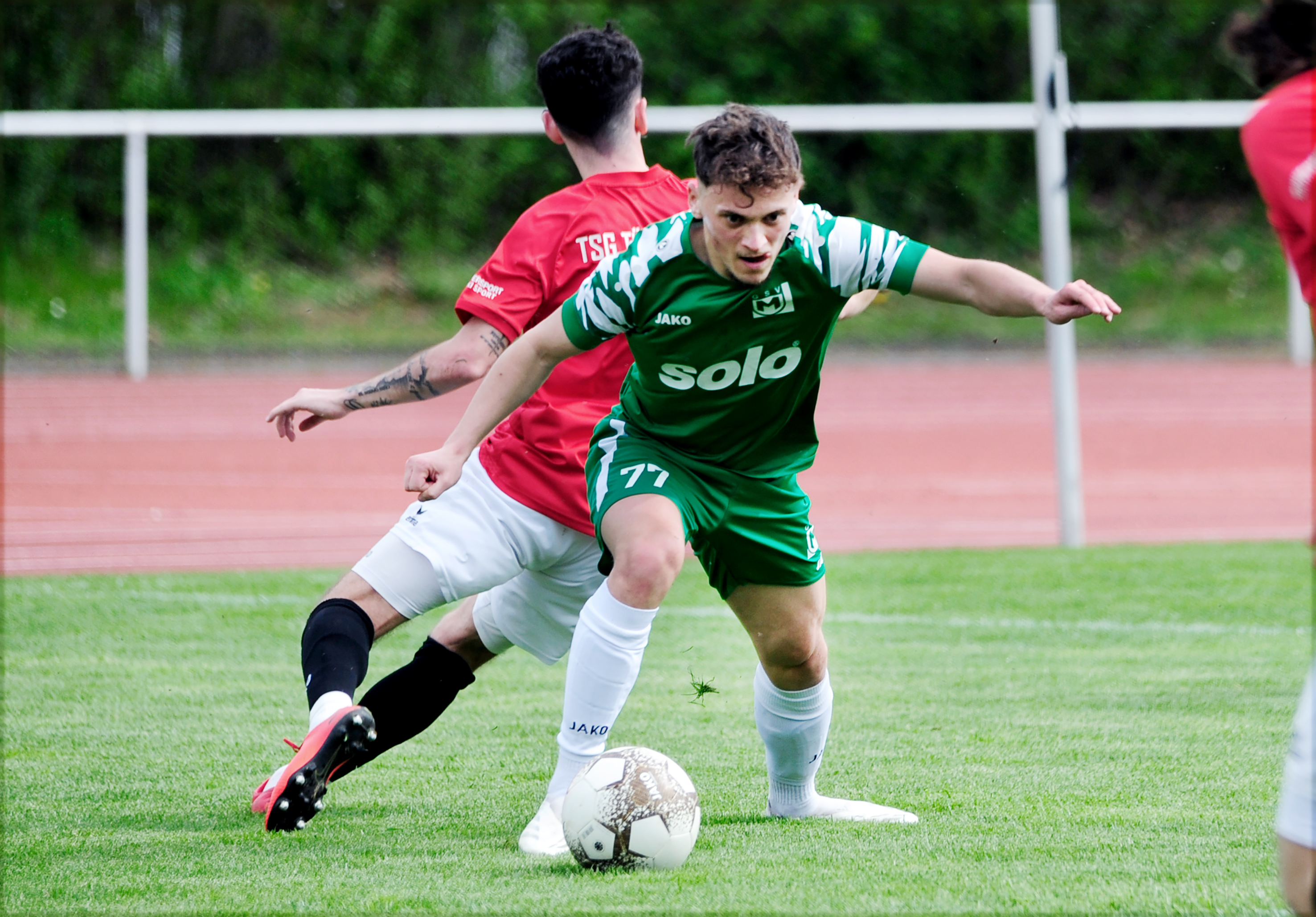 Kane Ehmke und der GSV stehen auf verlorenem Posten.