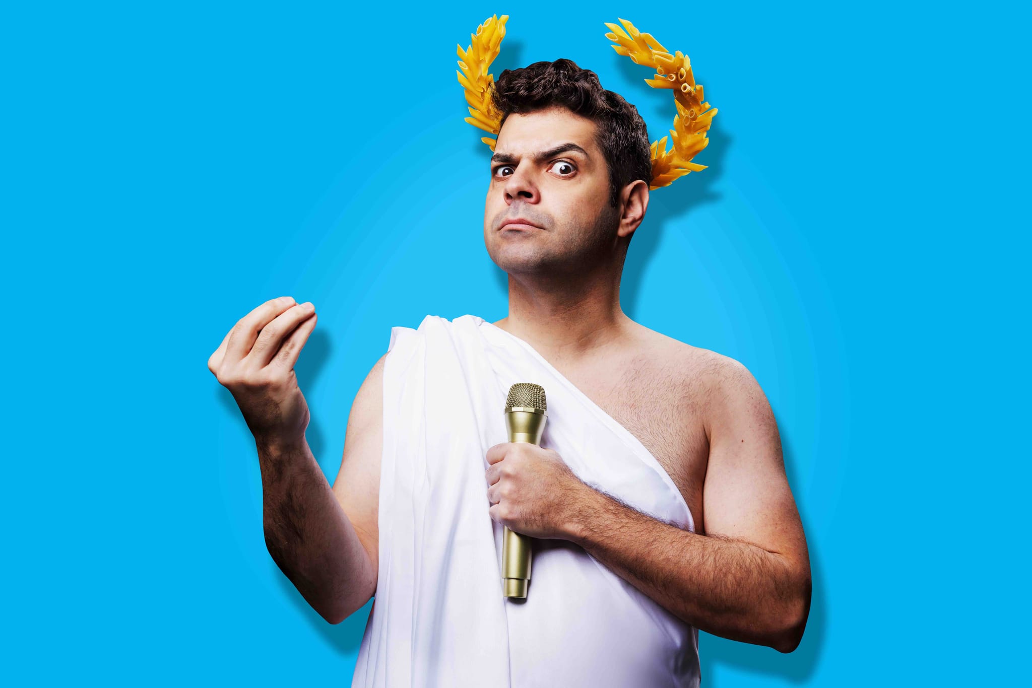Was wolle? Joe Di Nardo spielt „Comedy al dente“.