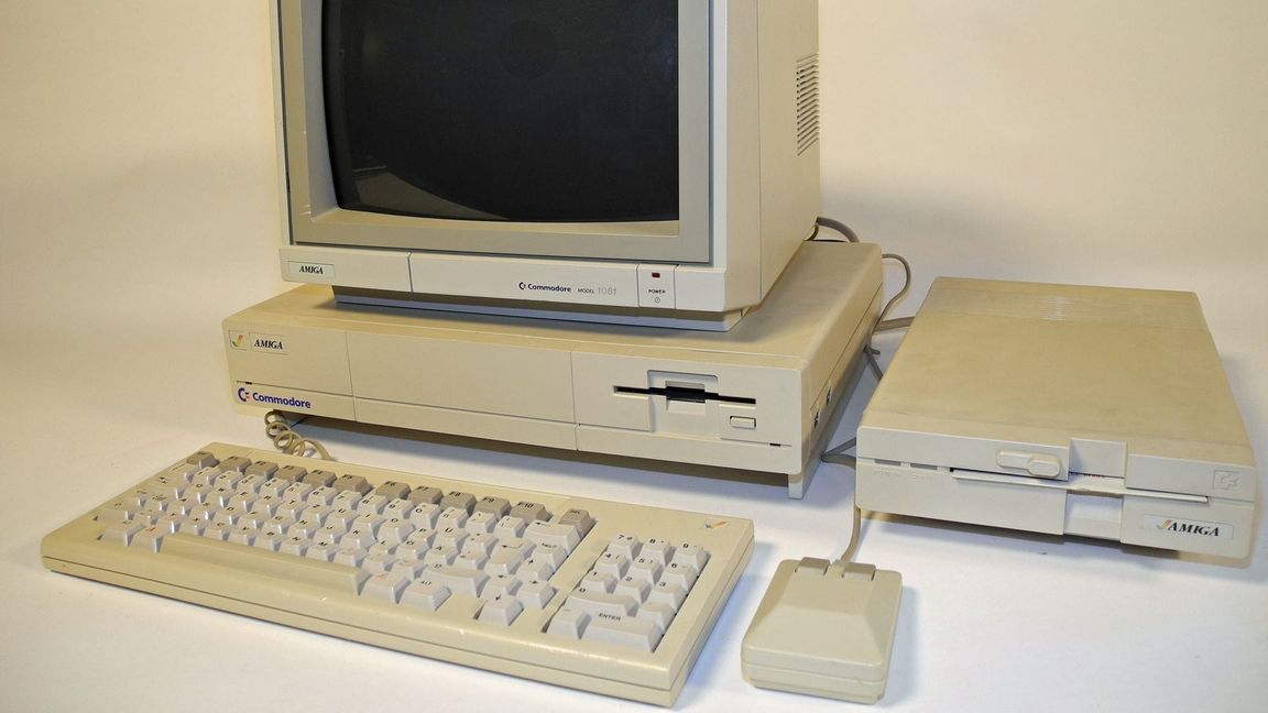 Der Commodore Amiga im Heinz Nixdorf MuseumsForum (HNF) in Paderborn.