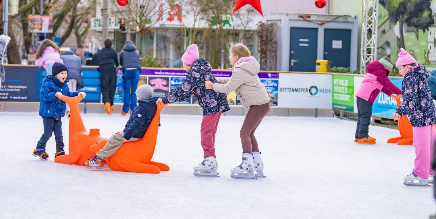 Kufenspaß in Sindelfingen.