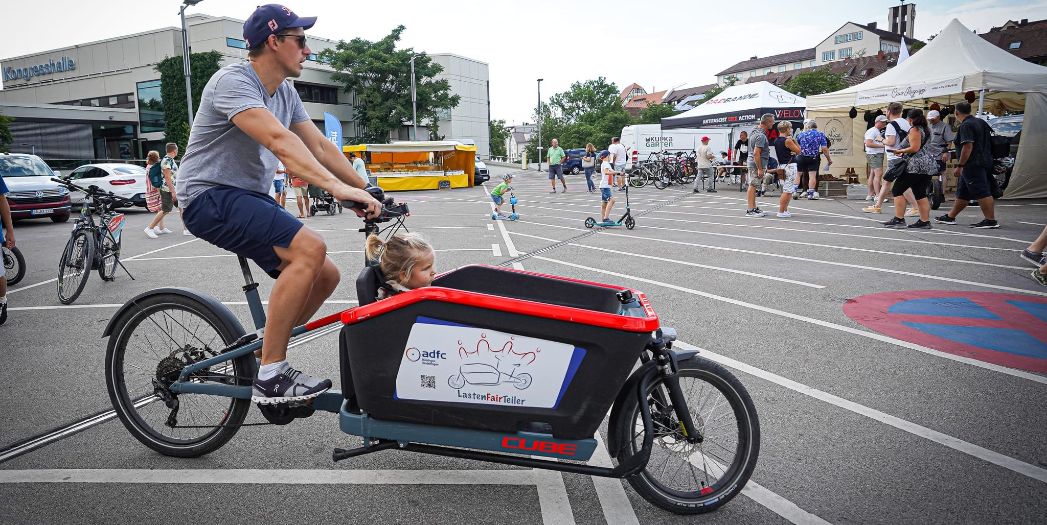 Das Lastenrad liegt voll im Trend.