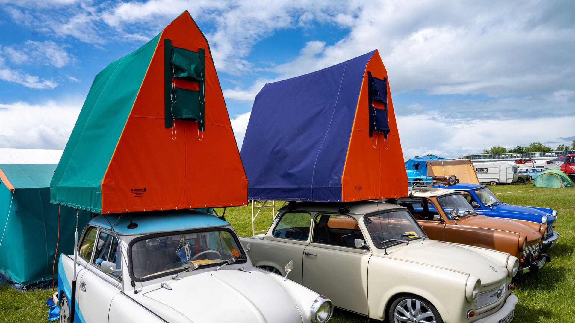 Das Trabant-Treffen in Anklam gibt es seit 30 Jahren. (Archivbild)