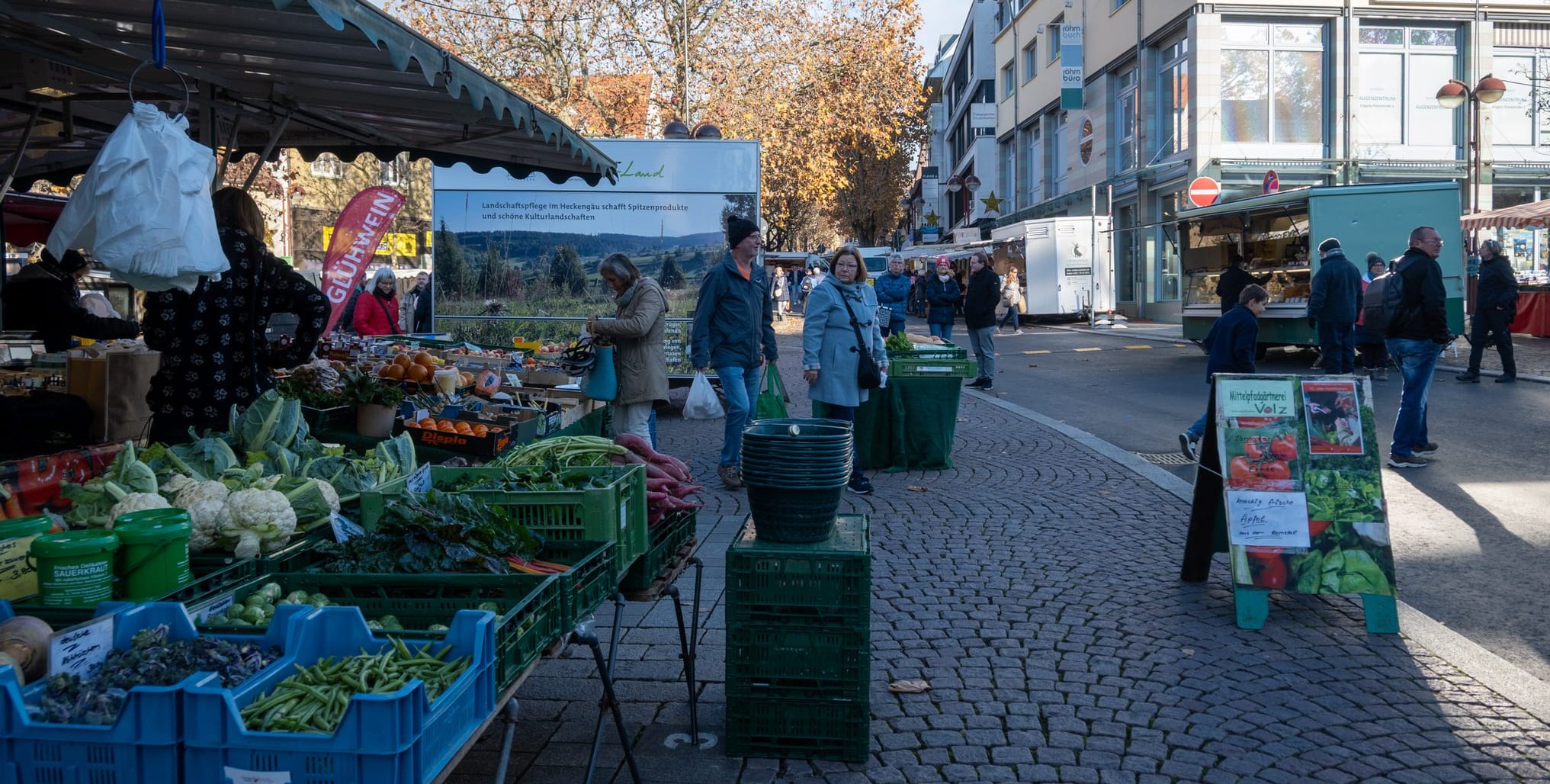 Der Sindelfinger Wochenmarkt muss große Herausforderungen bewältigen.