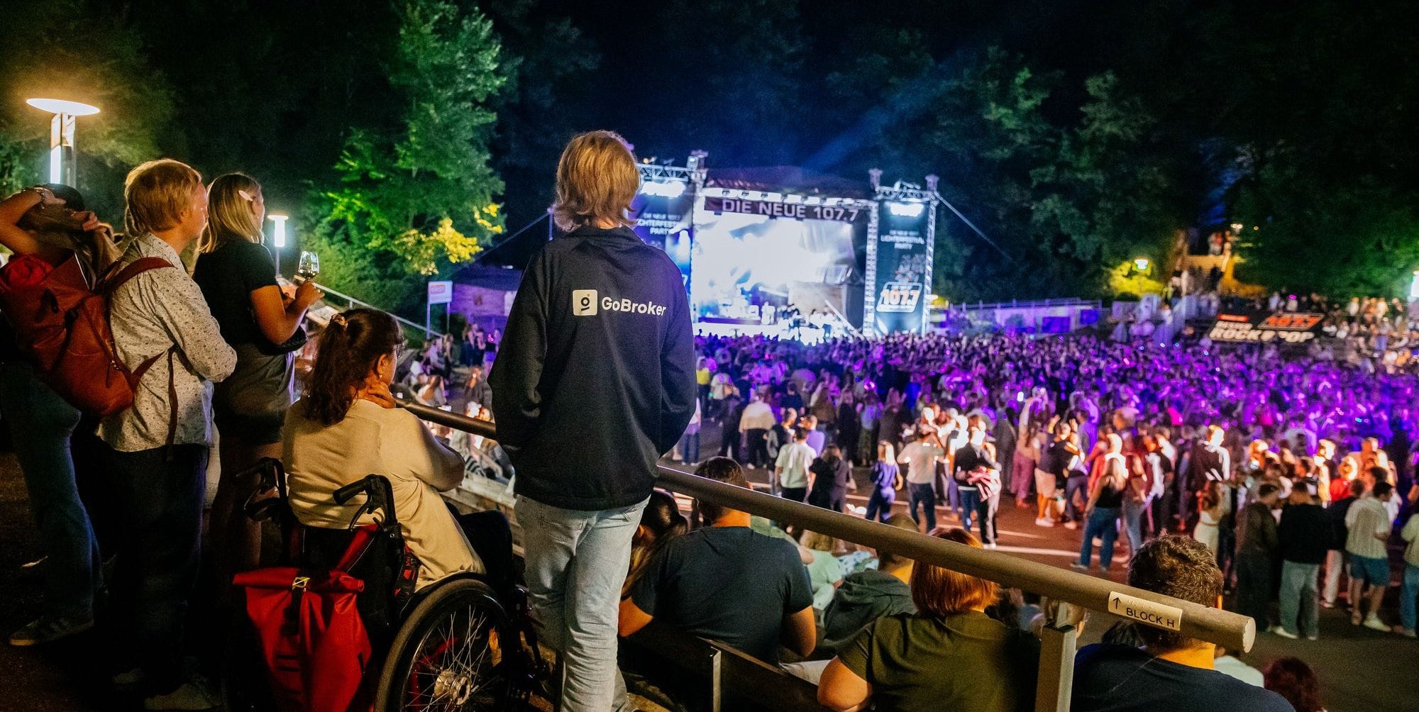 Am 11. Juli leuchtet der Stuttgarter Killesberg.