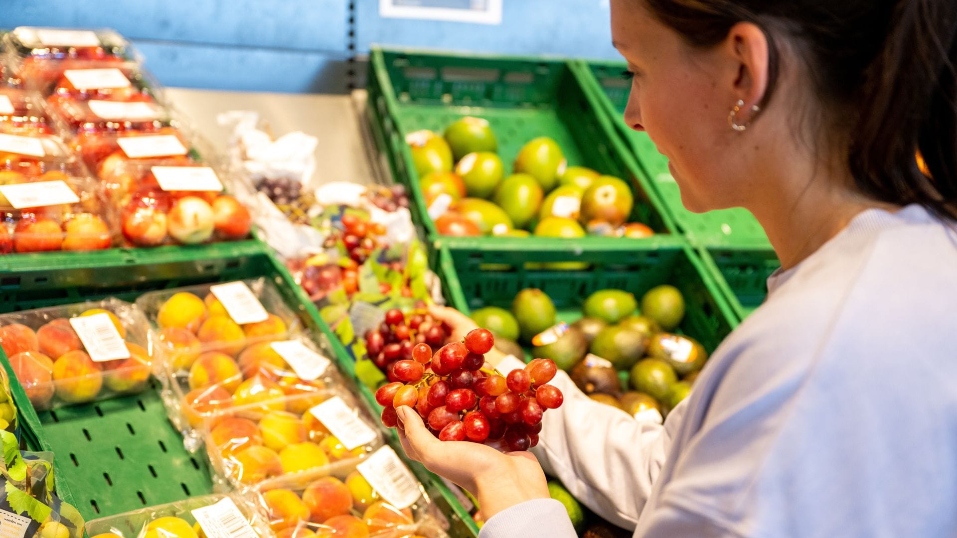 Darf im Supermarkt genascht werden?