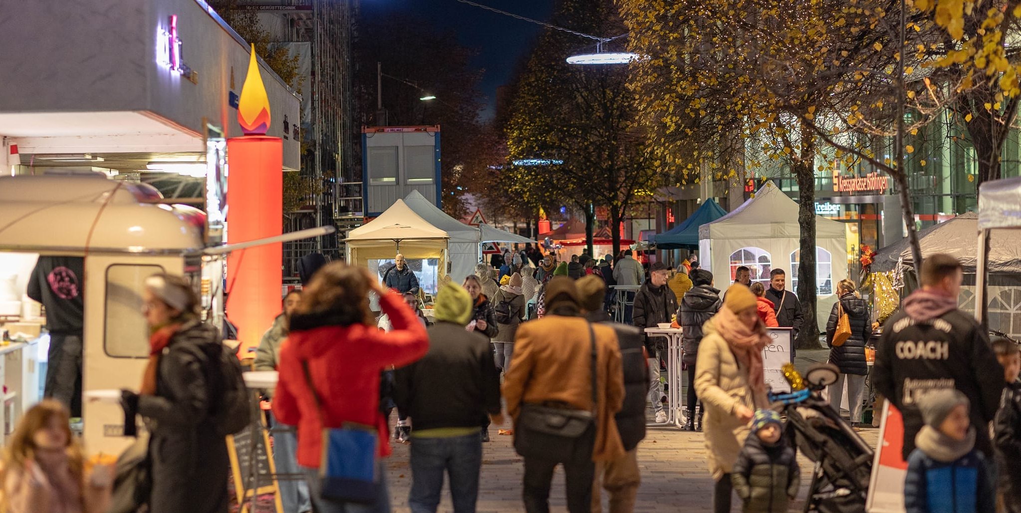 Beliebt bei Groß und Klein: Der Martini Markt in Böblingen.