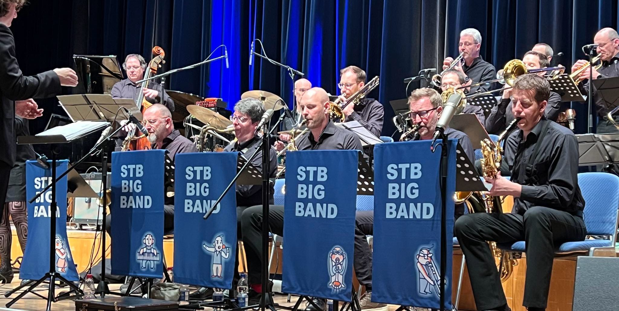 Freut sich schonb aufs Konzert: die STB Big Band.