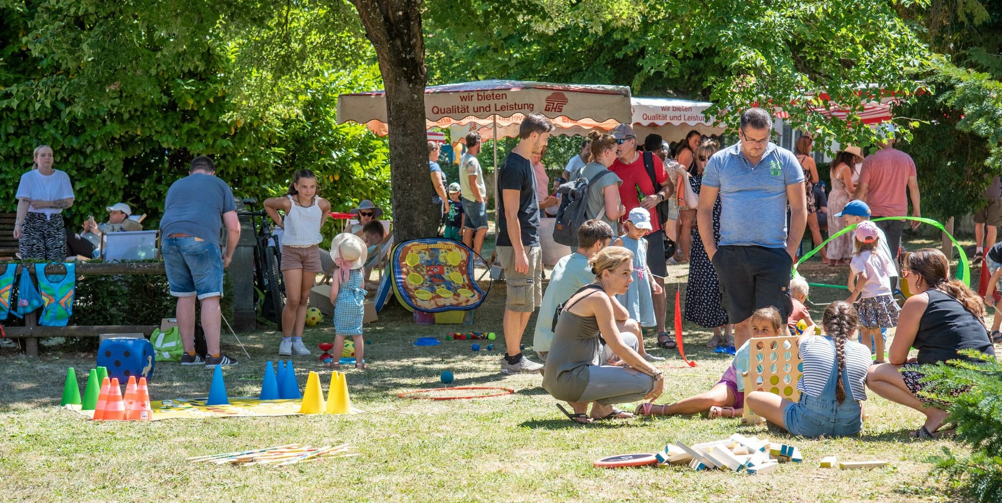 Holzgerlingen feiert seit drei wieder Stadtfest.