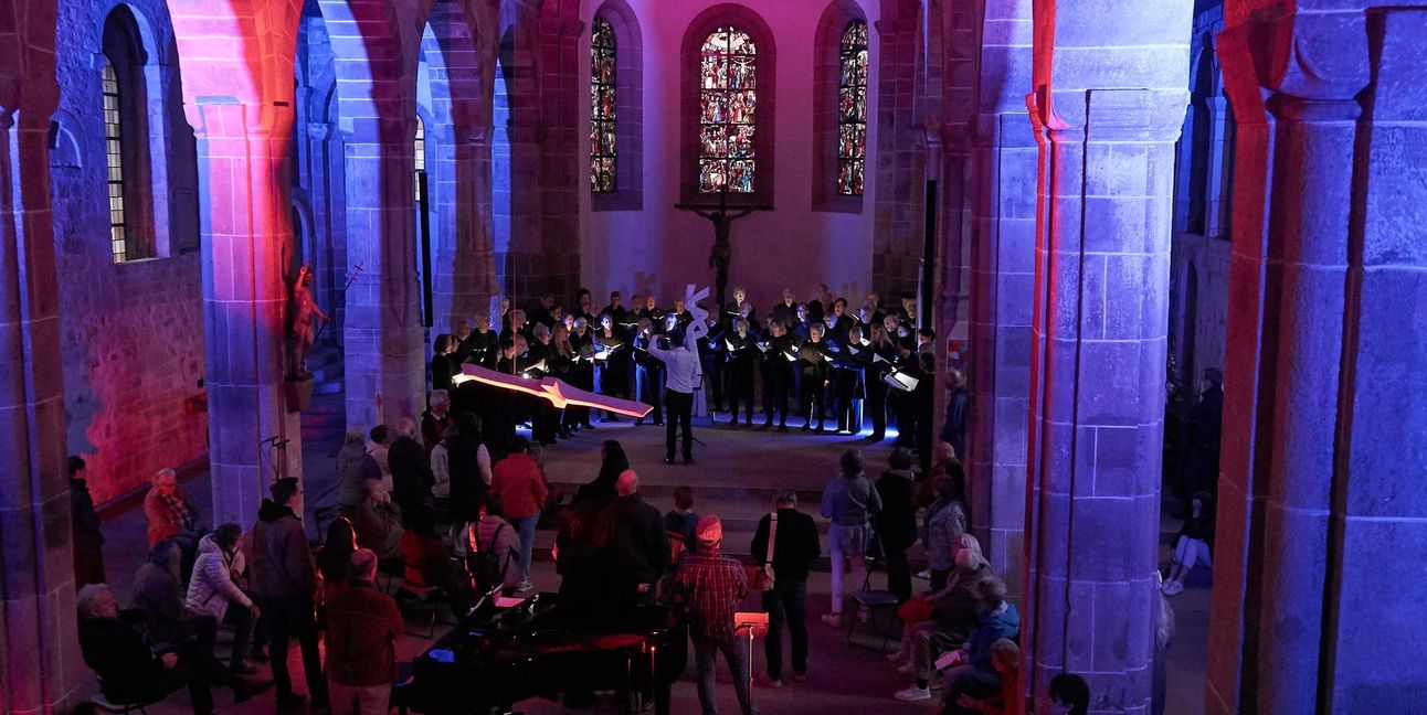 Die Cappella Nuova in der leeren Martinskirche.
