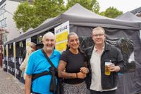 Party pur: Die ABBA-Tribute-Band lieferte das glänzende Finale von Sindelfingen rockt.