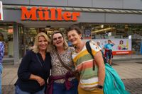 Party pur: Die ABBA-Tribute-Band lieferte das glänzende Finale von Sindelfingen rockt.