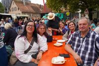 Party pur: Die ABBA-Tribute-Band lieferte das glänzende Finale von Sindelfingen rockt.