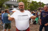 Party pur: Die ABBA-Tribute-Band lieferte das glänzende Finale von Sindelfingen rockt.