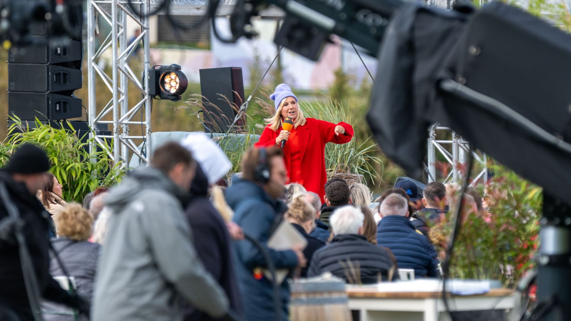 Wie 2024 in Schwerin gastiert der "Fernsehgarten" seit 2021 mit Spezialausgaben jeweils in dem Bundesland, das die offiziellen Feierlichkeiten zum Tag der Deutschen Einheit ausrichtet. (Archivfoto)