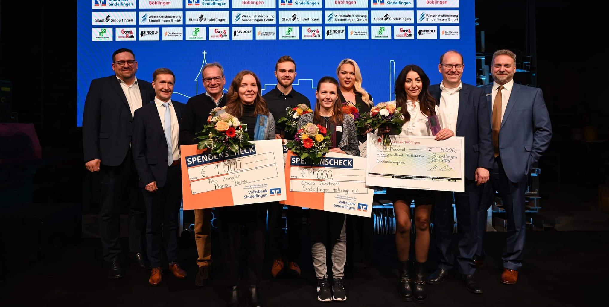 Bild von der Preisverleihung 2024