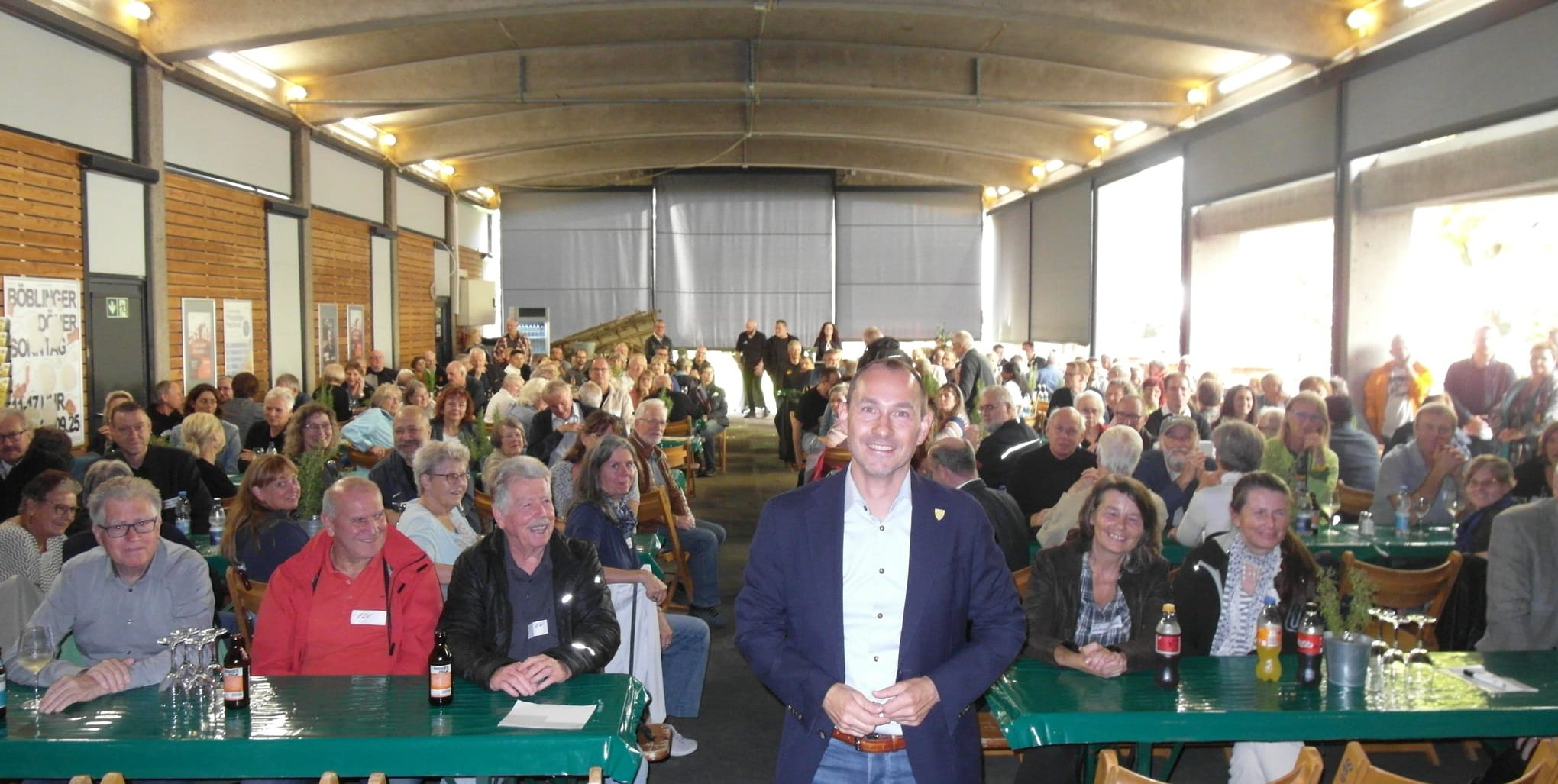OB Dr. Stefan Belz dankte den Vertretern aus über 100 Böblinger Vereinen für ihr Engagement.