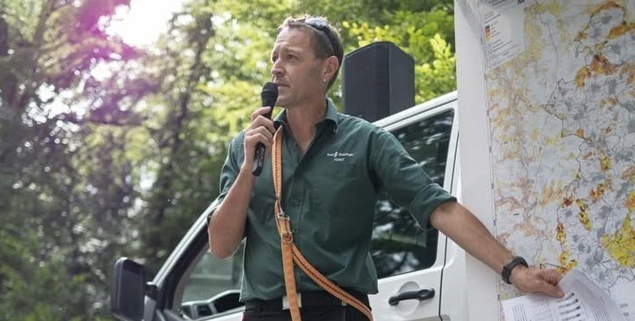 Revierförster Markus Klas.