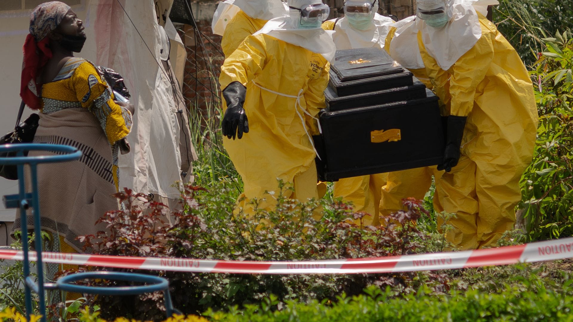 Rotkreuzhelfer waren unter den ersten Ebola-Opfern.