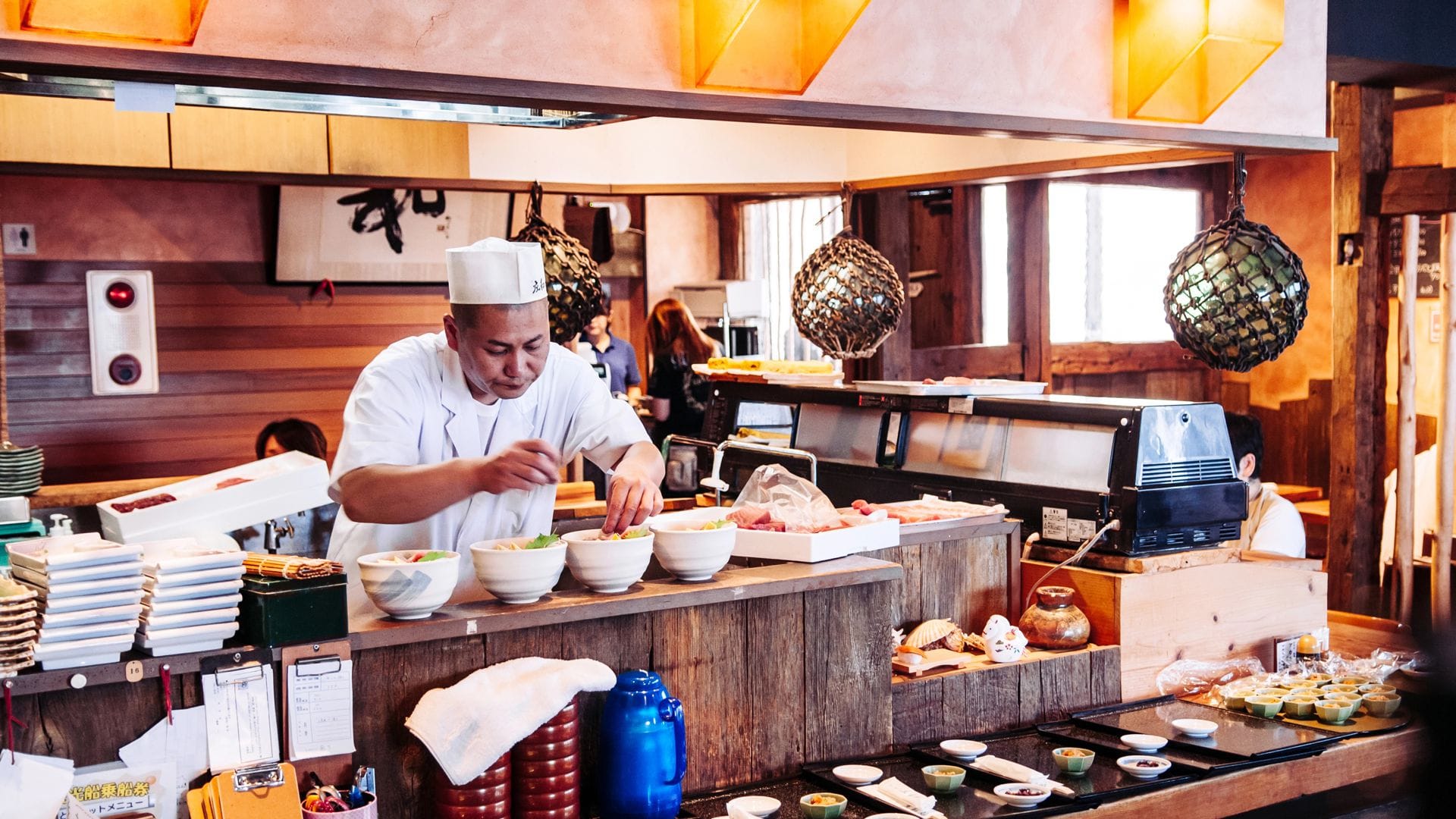 Die japanische Küche ist vielfältig, aber mit fleisch- oder fischlosen Gerichten tun sich viele Köche schwer.