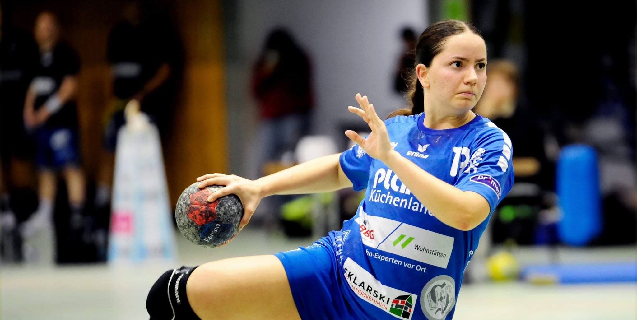 Mascha Heiser erzielte beim Oberliga-Topspiel in Mühlheim zwei Tore.Bild: Photostampe