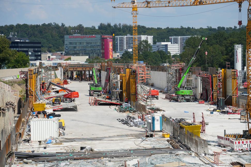 Ende 2025 soll der Rohbau stehen. Dann erst wird der Tunnel technisch voll ausgestattet.