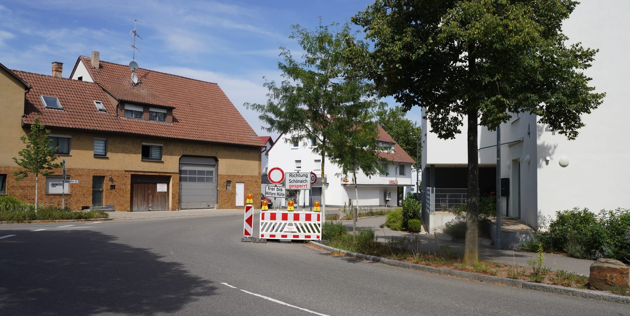 Ein Teil der Kreisstraße K 1074 zwischen Holzgerlingen und Schönaich bekommt eine neue Asphaltschicht.