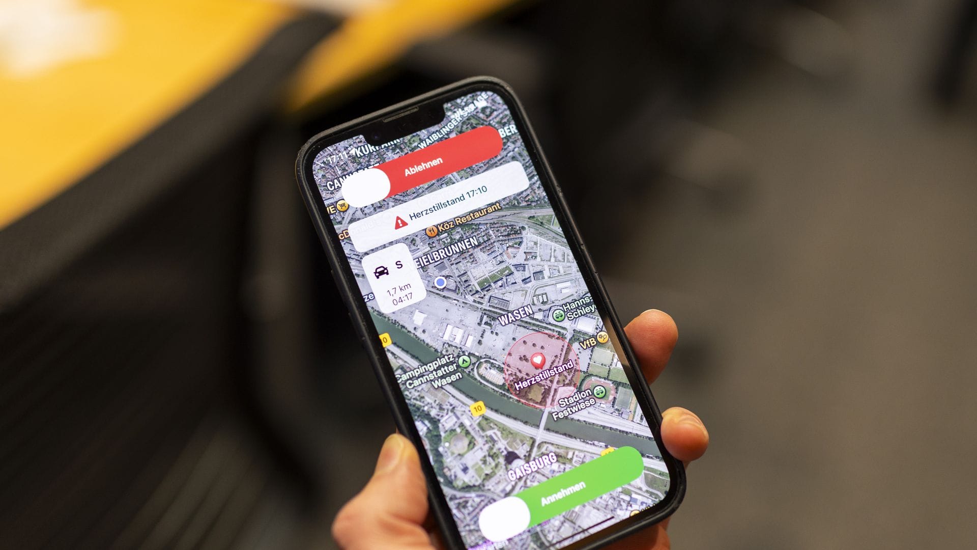 Bringt wertvolle Minuten: Alarmierung per App
