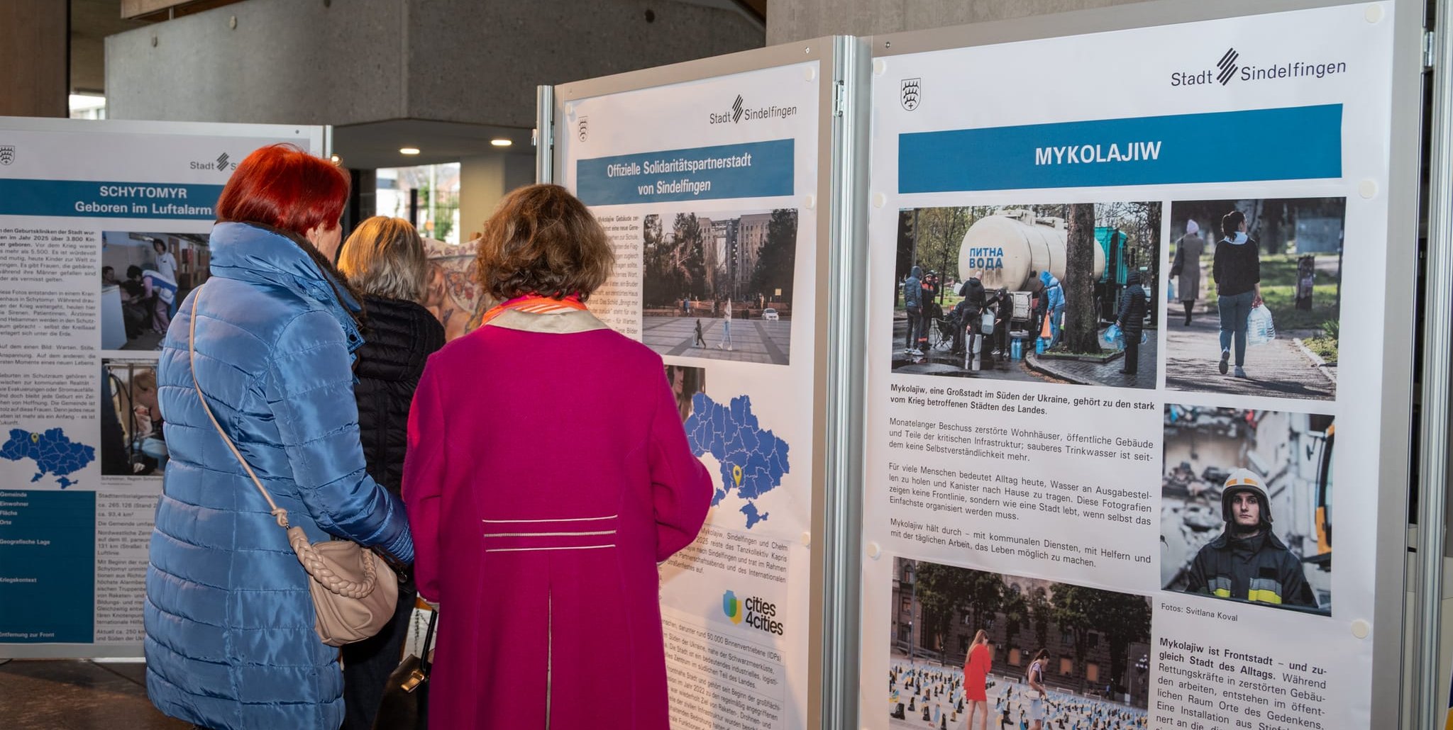 Die Ausstellung ist noch bis zum 5. März im Sindelfinger Rathaus zu sehen.