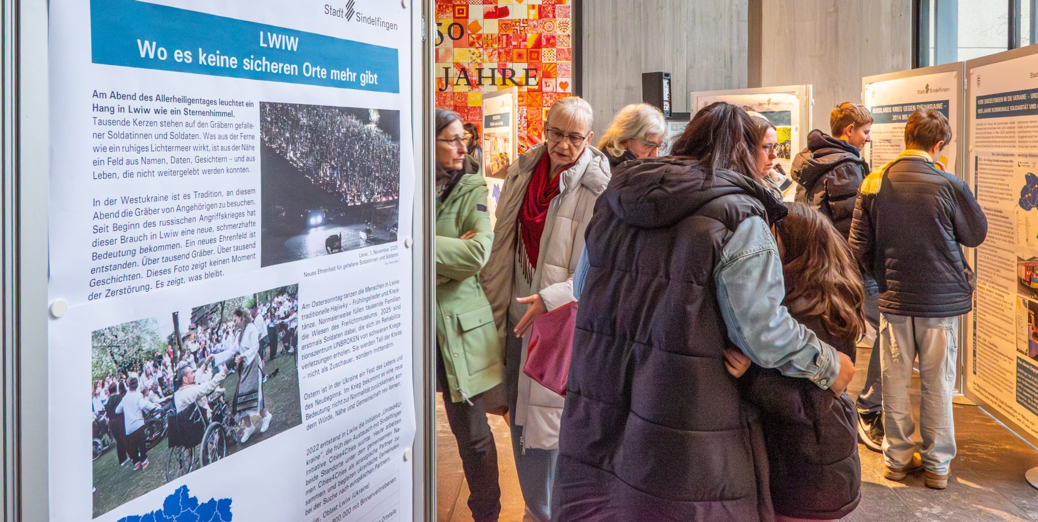 Die Ausstellung ist noch bis zum 5. März im Sindelfinger Rathaus zu sehen.