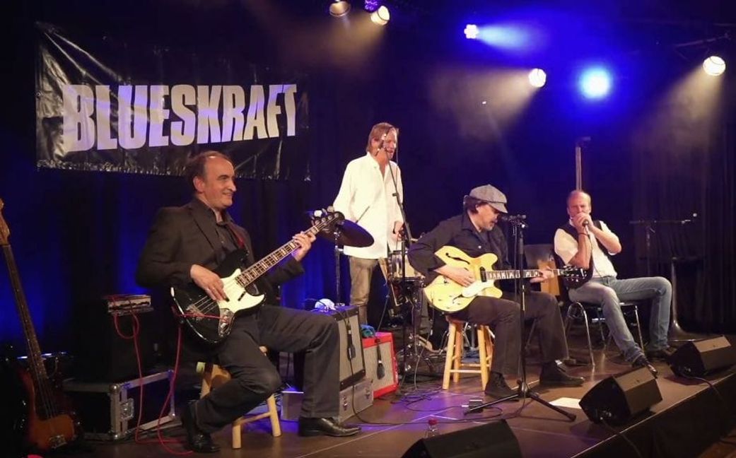 Die Band Blueskraft spielt am Samstag im Sindelfinger Pavillon.