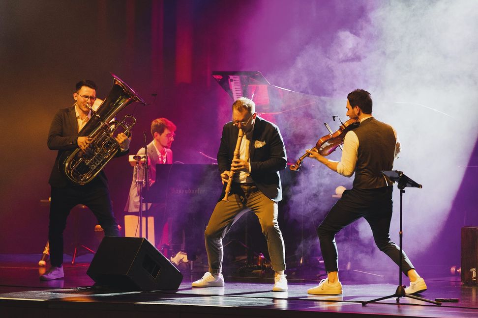 Die Hanke Brothers eröffnen am Freitag das New Classical Music Festival.