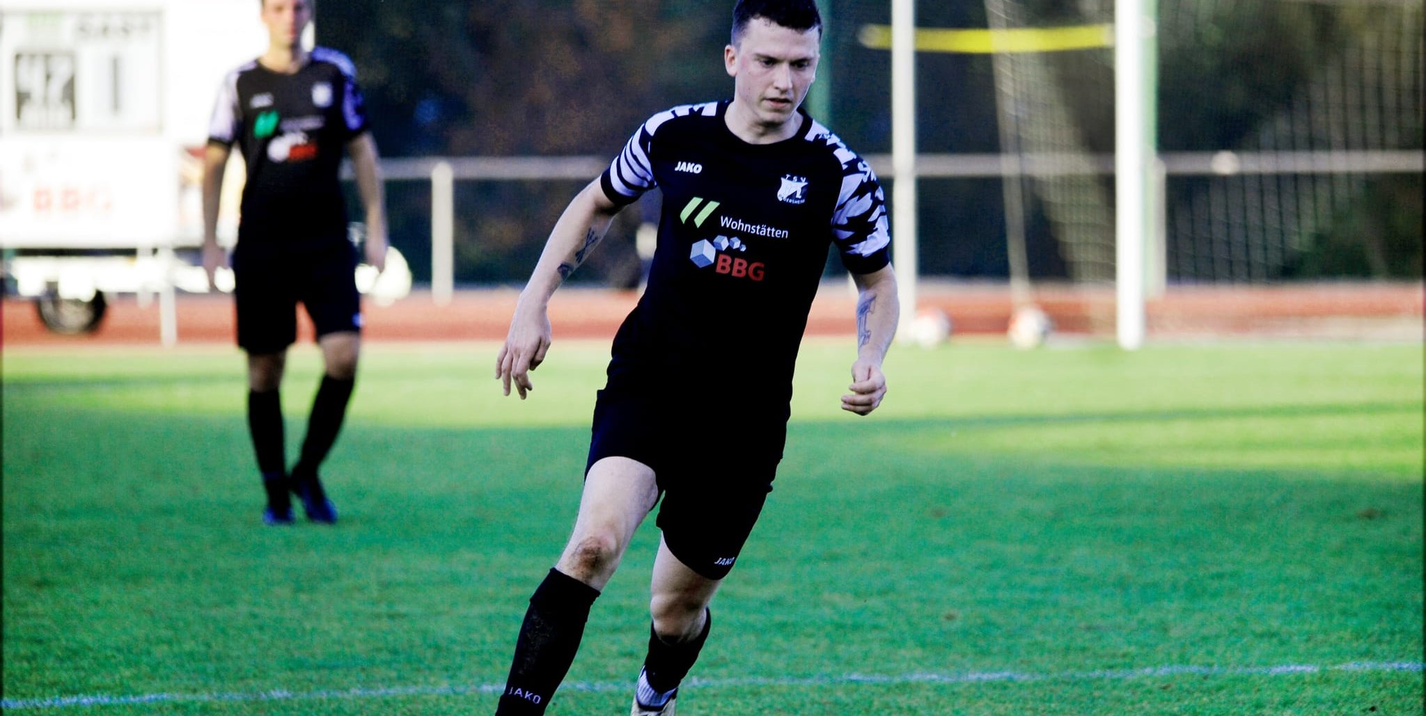 Die Dagersheimer Spieler wie Alexander Poysel (am Ball)  suchten immer wieder den Vorwärtsgang gegen Nufringen. Bild: photostampe