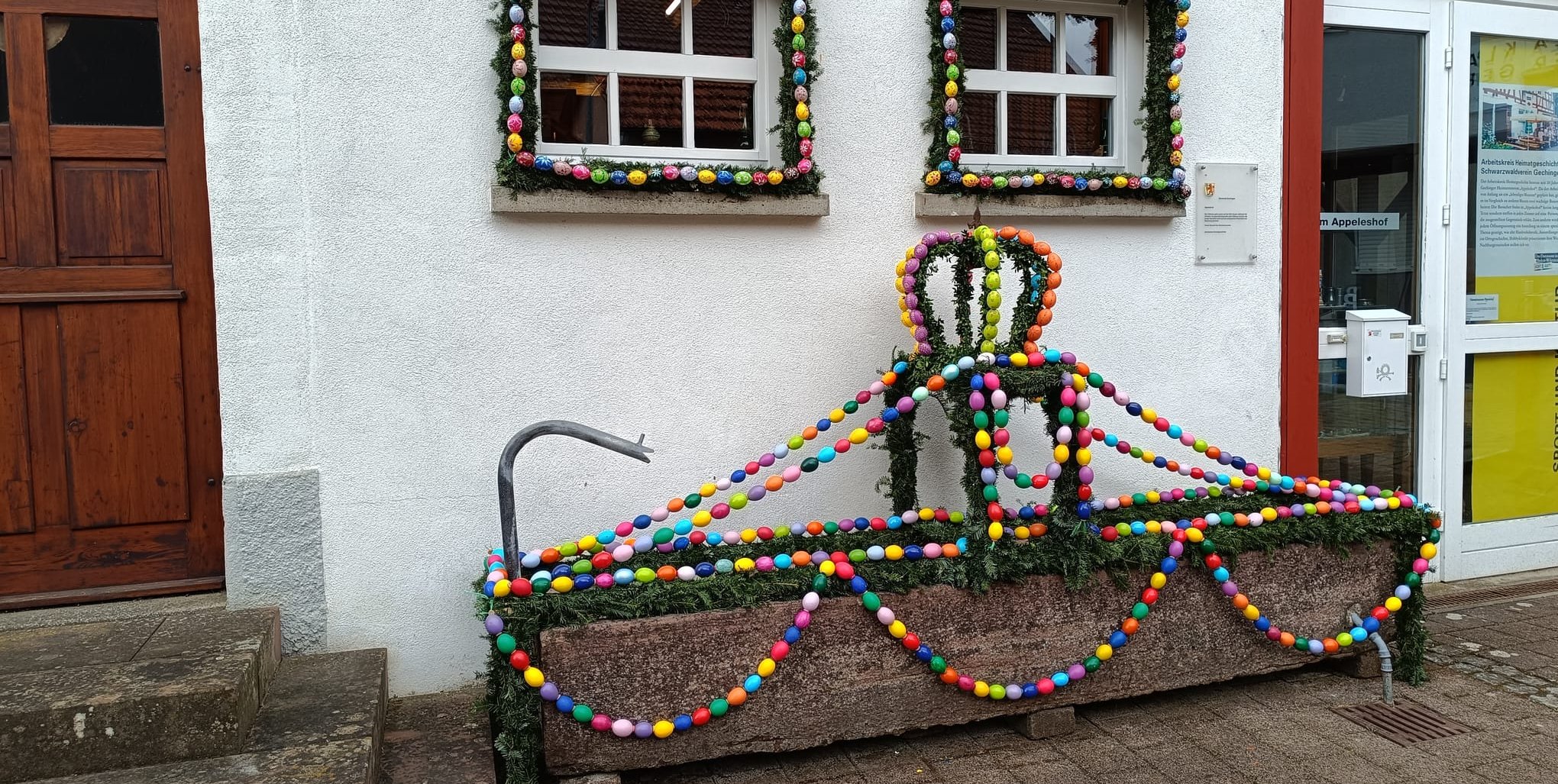 Am Appeleshof kann man sich die Vorfreude auf Ostern holen. Bild: z