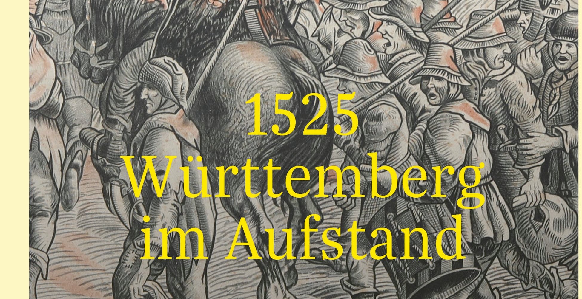 Das Cover des neuen Buchs  „500 Jahre Bauernkrieg - Ein Ereignis und seine Gesichter“ Bild: z