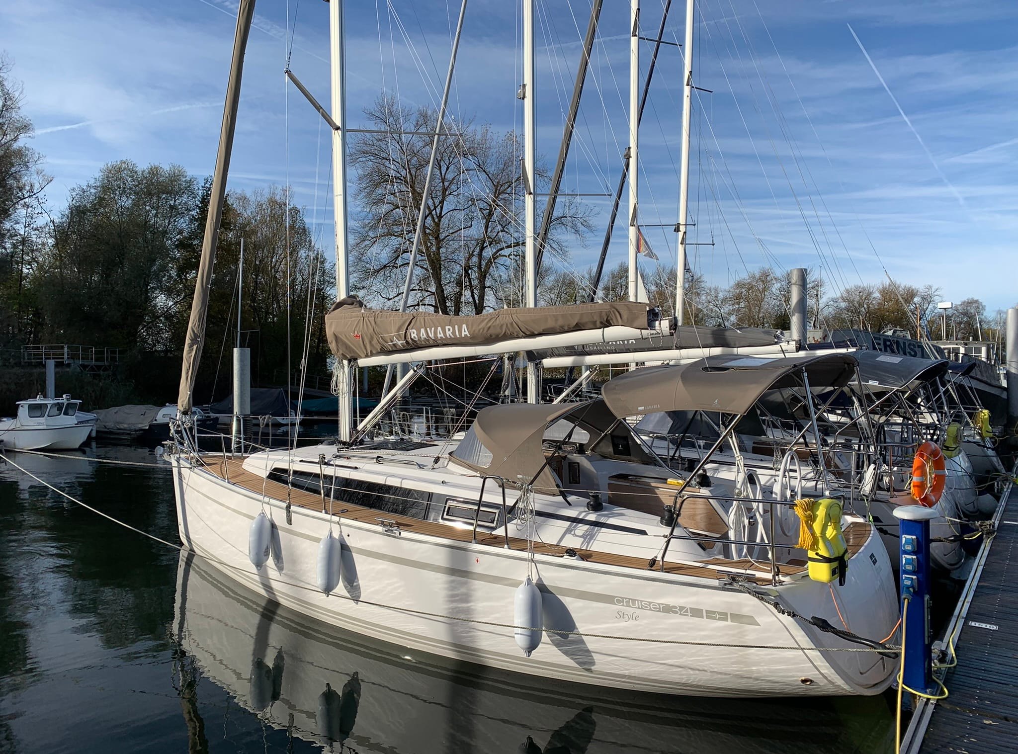 Das vereinseigene Boot „Starlight“. 	Bilder: z