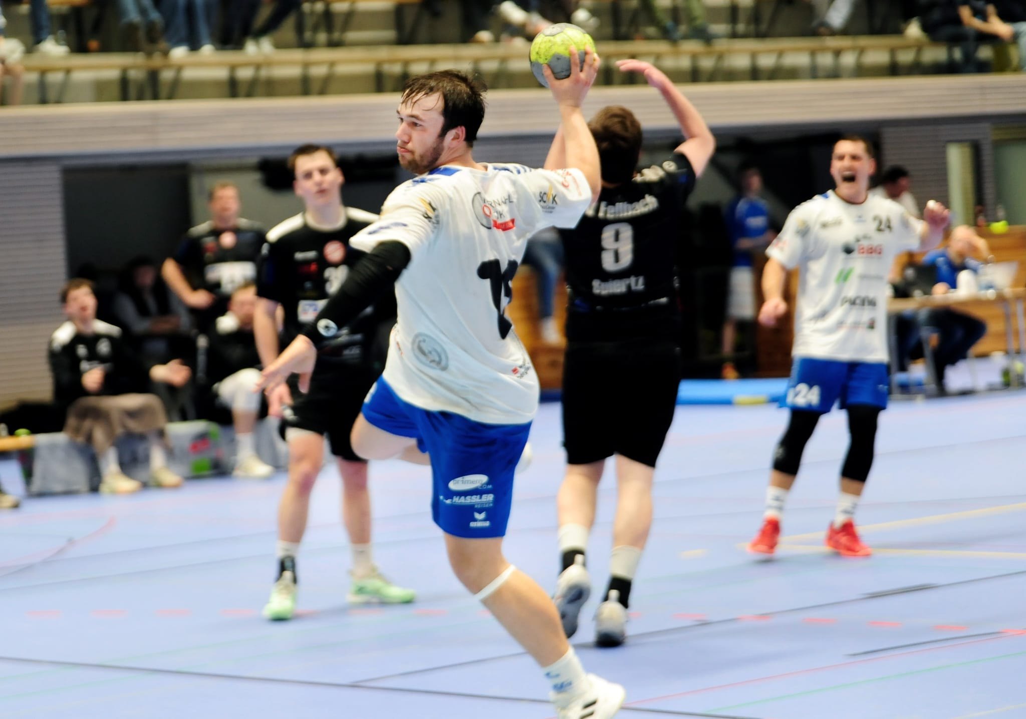 Tim Negler und die HSG Böblingen/Sindelfingen wollen Wiedergutmachung für die Hinspiel-Abreibung betreiben.