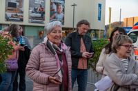 Gute Laune beim Benefizkonzert im Zirkuszelt.