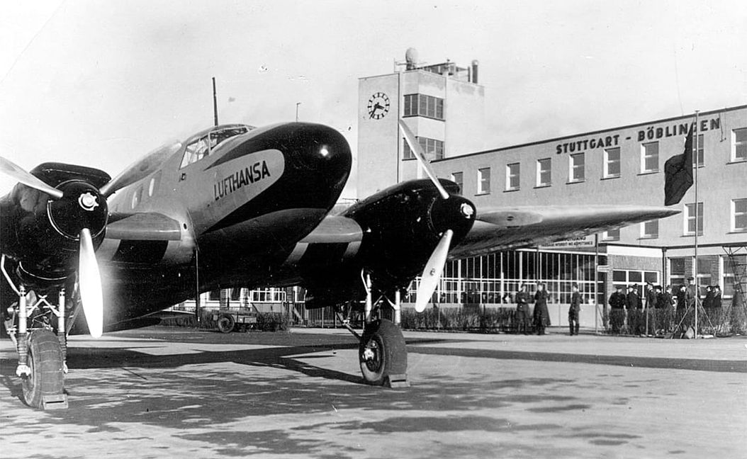 Vom Landesflughafen Böblingen ging es einst hinaus in die Welt.