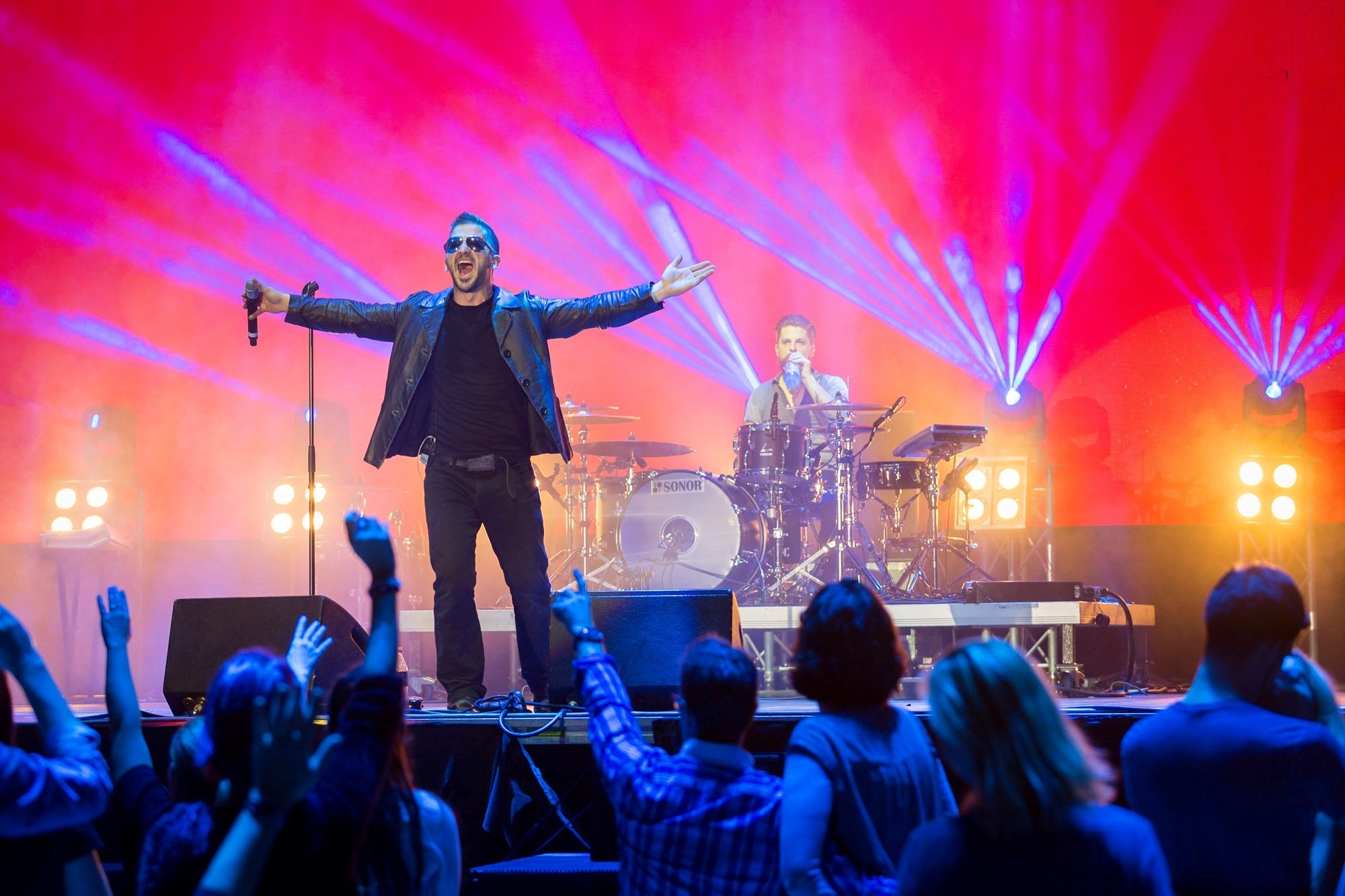 Hits von U2, präsentiert von den Österreichern Tribu2: Der Abschluss der Konzertreihe am 30. August.       Bild: z