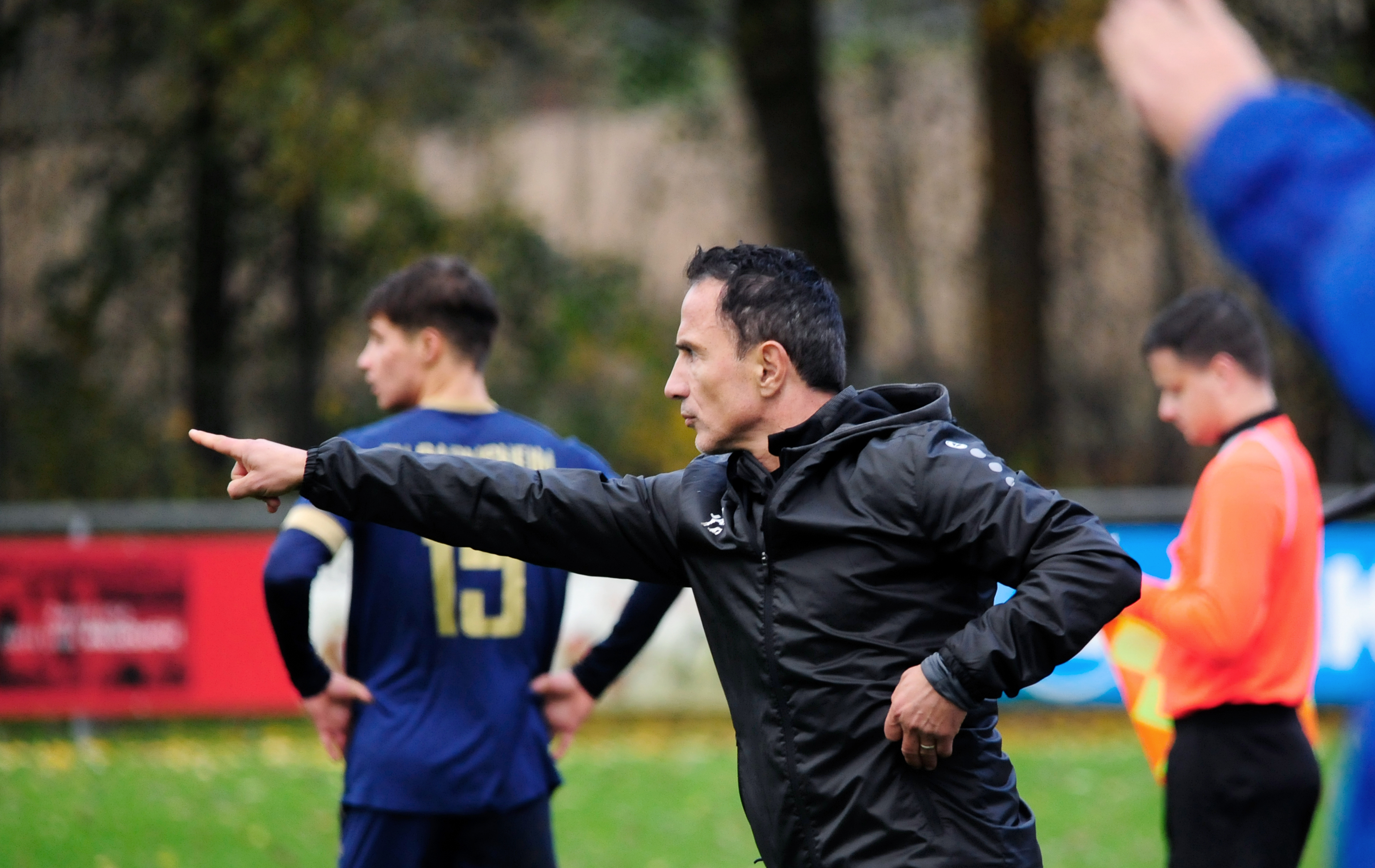 Ehningens Trainer Elvir Adrovic war mit dem Spiel nur bedingt zufrieden. Bild: photostampe